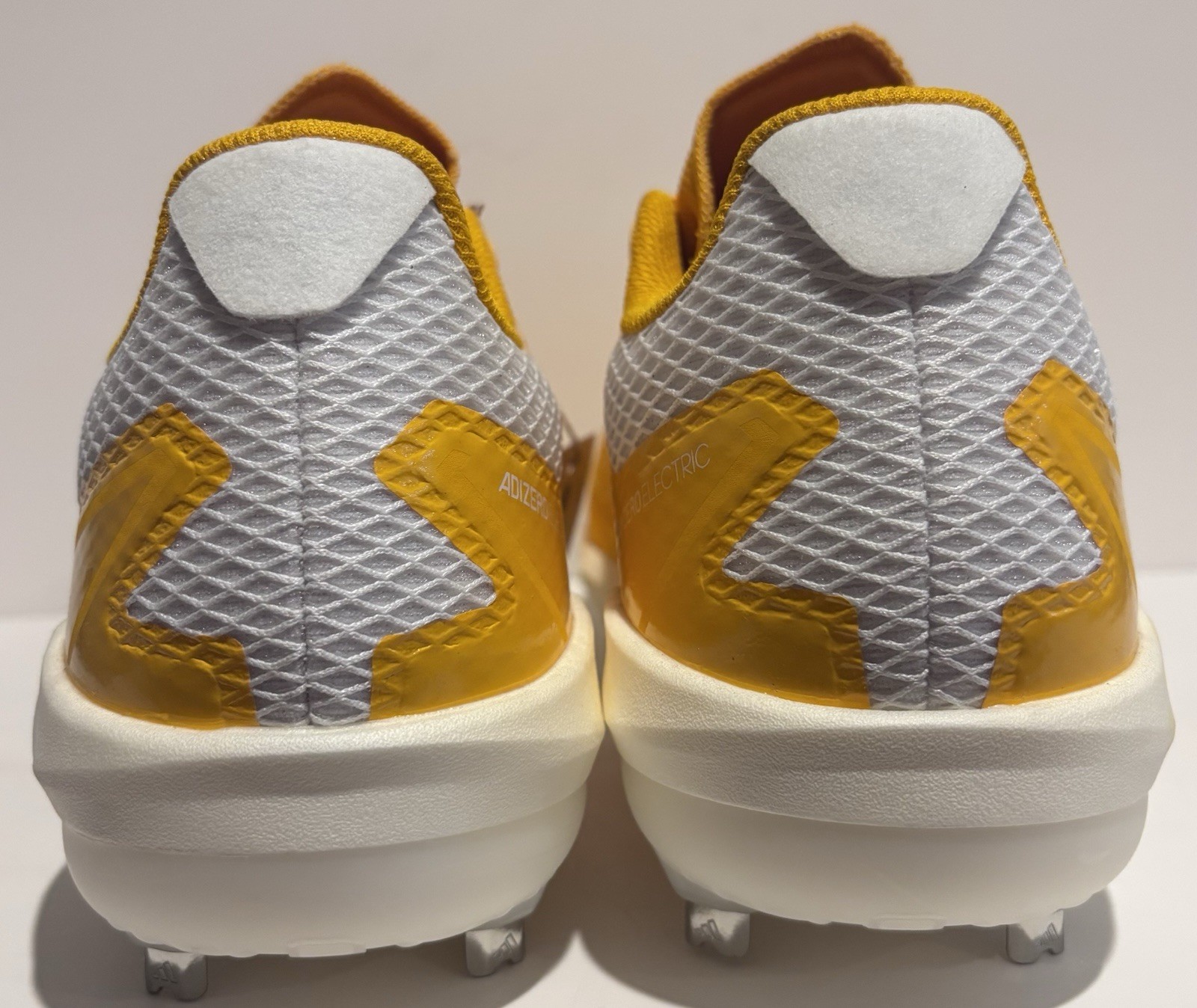 adidas Electric BS Metal Baseball Cleats Yellow ID0947 Men’s 12.5
