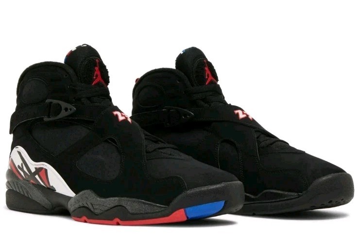 NEW Nike Men’s SIZE 10 Air Jordan 8 Retro Playoffs 2023 Black Red 305381-062