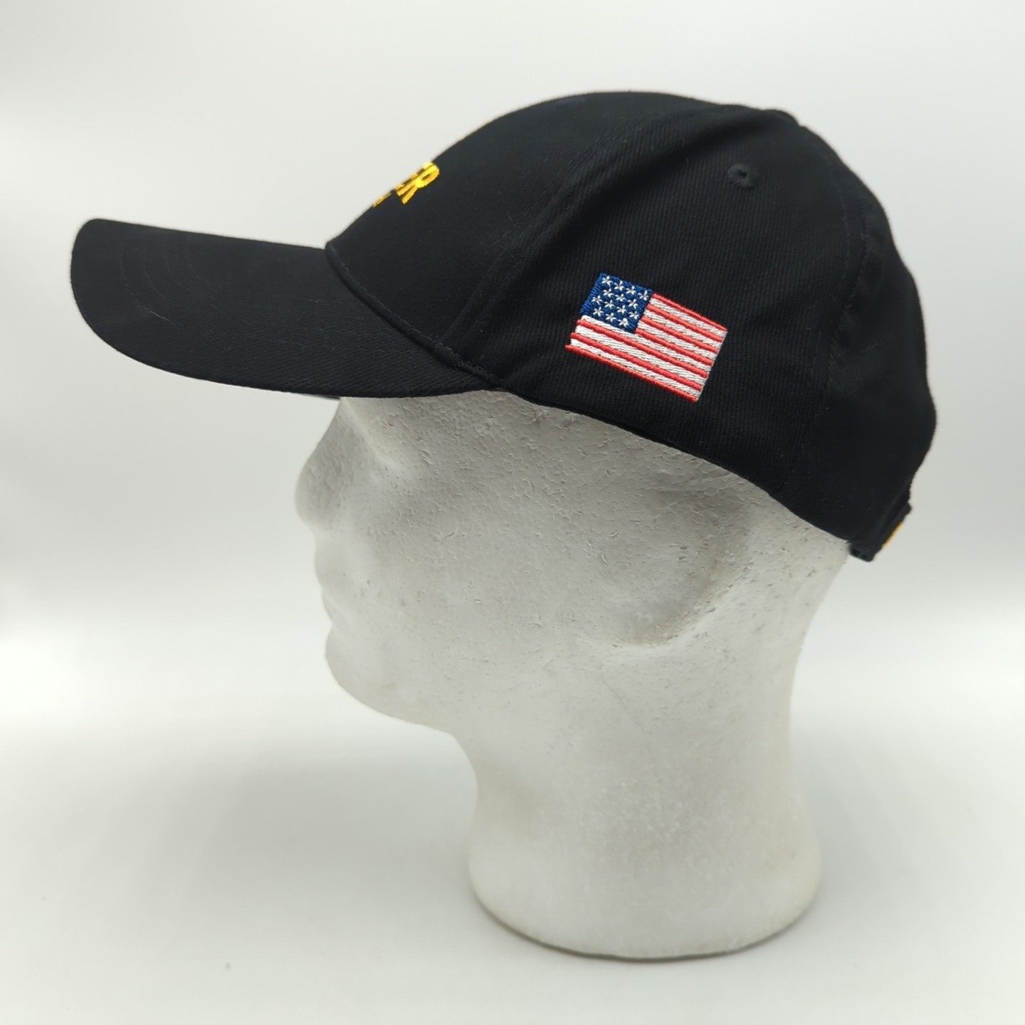 Beaver Research hat black adjustable cotton cap Chemical Maintenance Systems