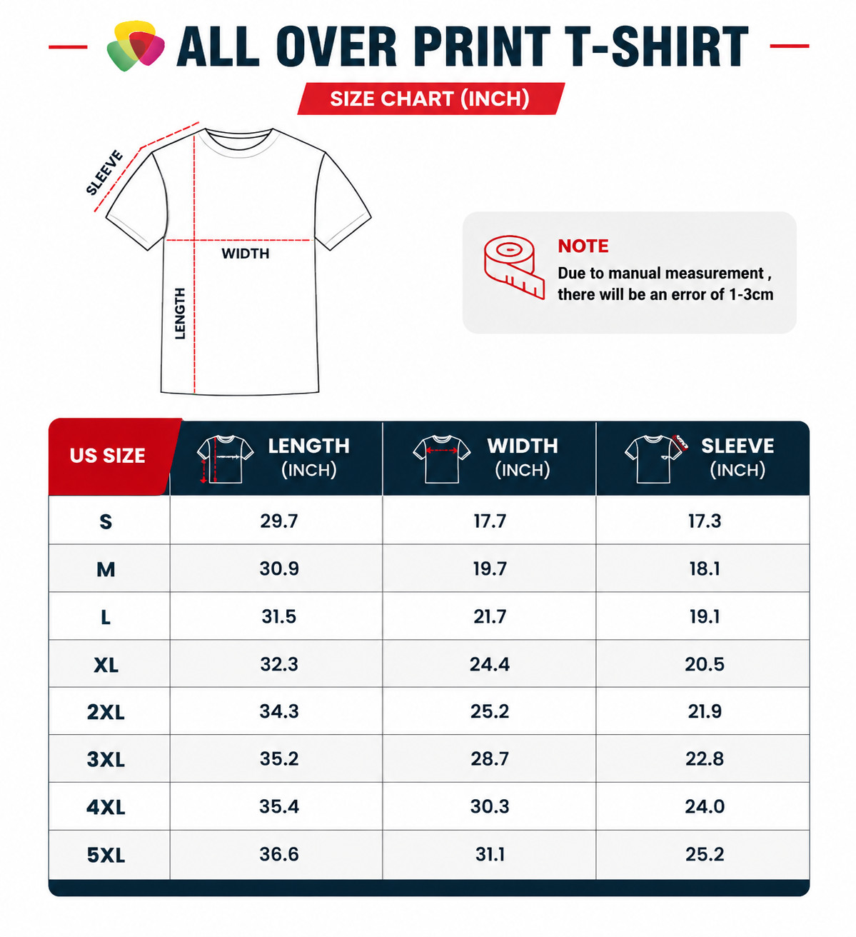 Fifty Something At Fort Worth Texas All Over Print T Shirt Duty Paid