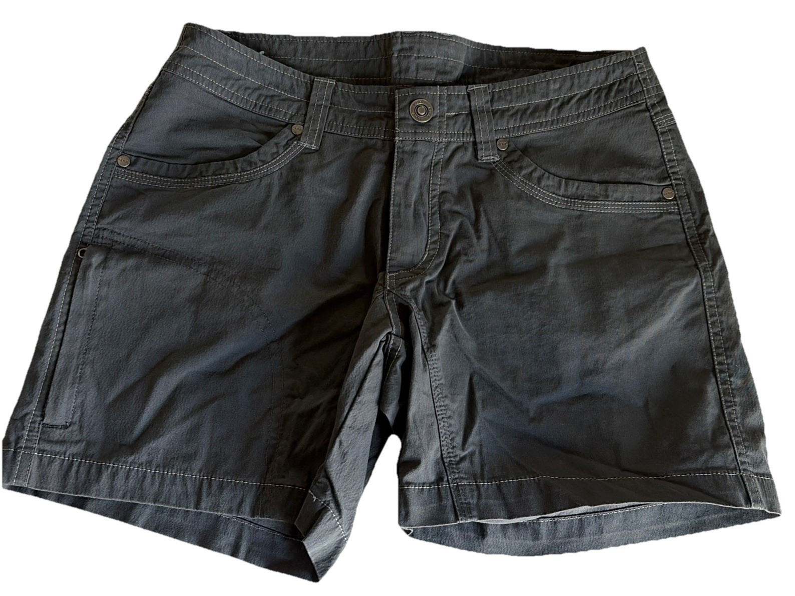 Kuhl Women’s Splash Shorts Size 4 Smoke Hiking Outdoor Climbing Swim Gorpcore