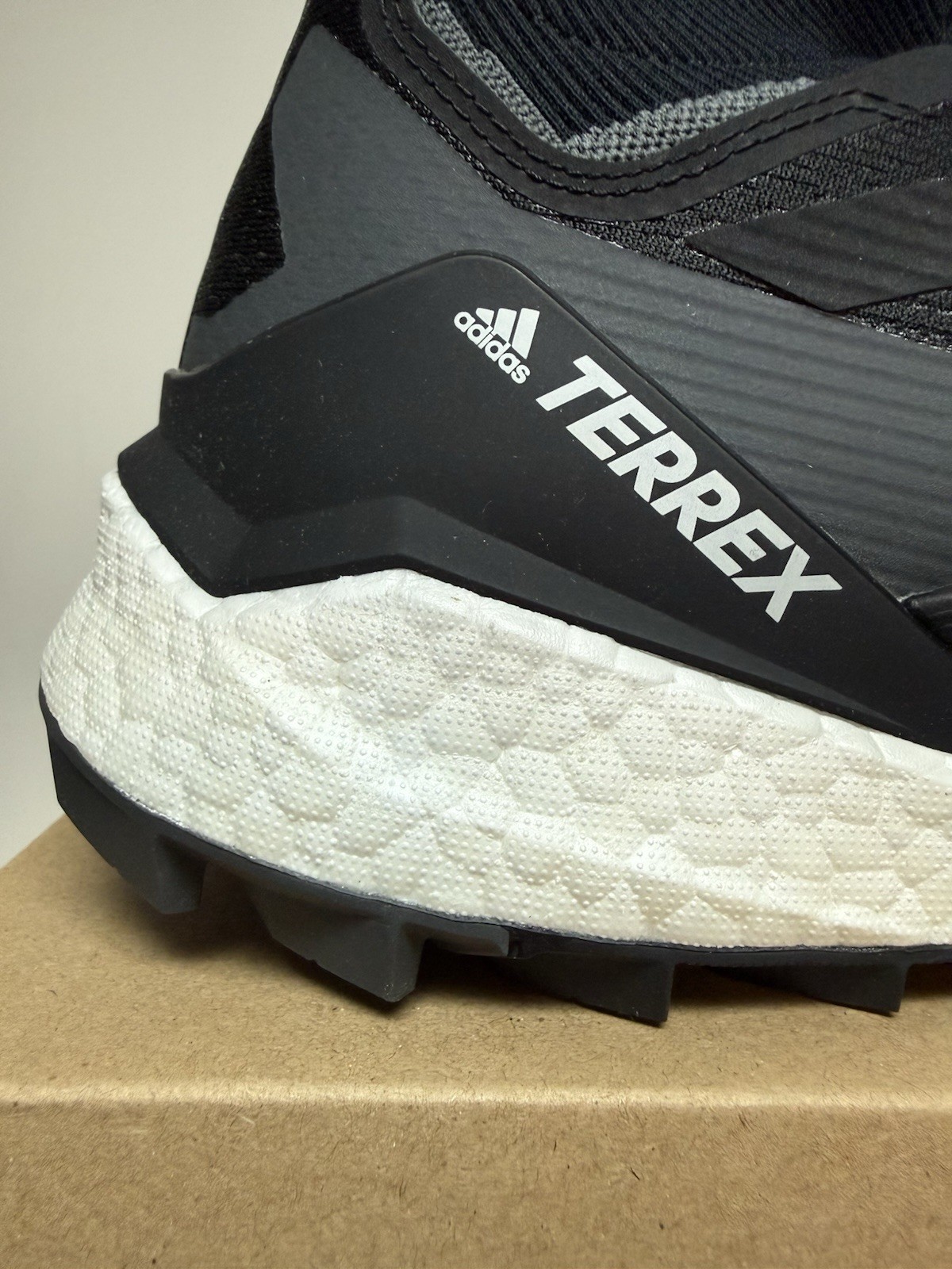 Adidas TERREX Free Hiker 2-GZ0680 Black/White/Grey, Men’s SZ 9.5