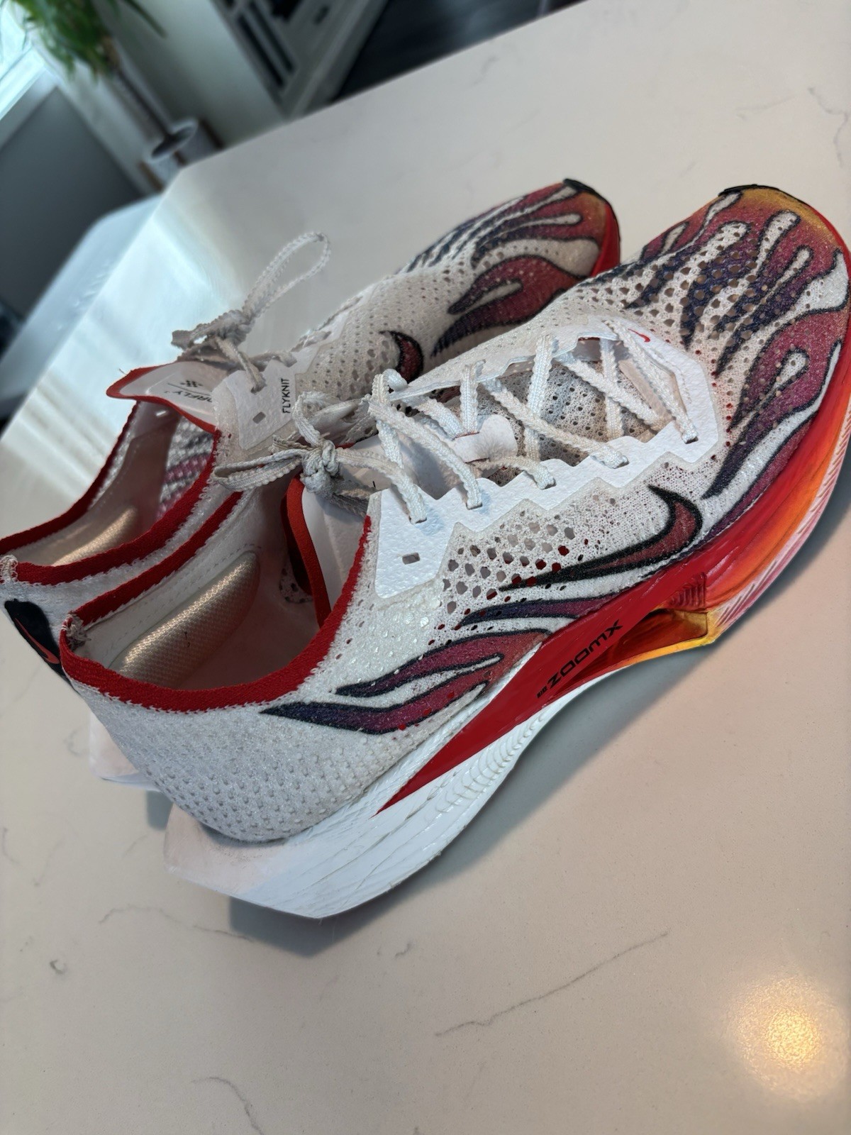 Nike ZoomX Vaporfly 3 Next% Ekiden Pack FlyKnit White/Red HQ3504-100
