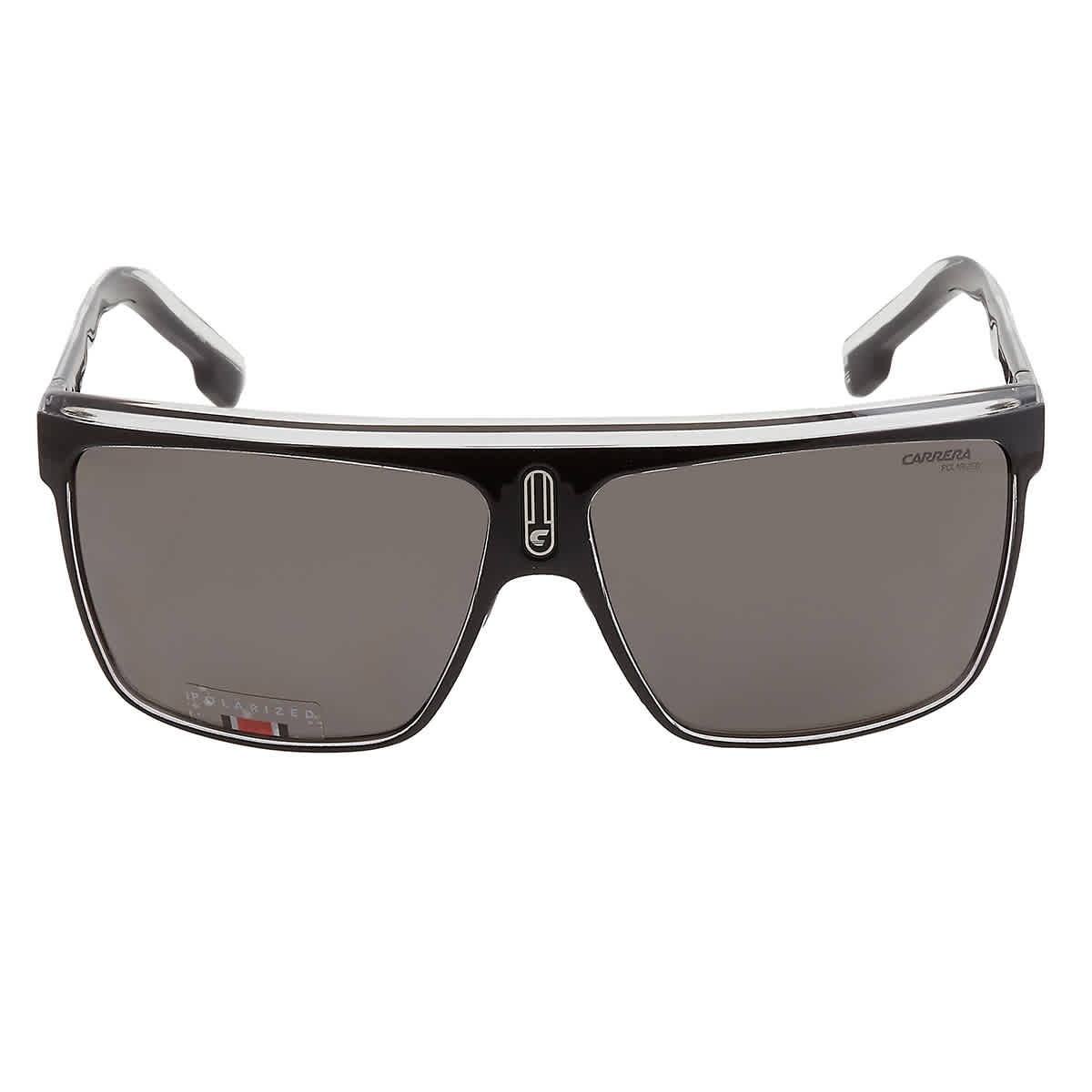 Carrera Polarized Grey Browline Men’s Sunglasses CARRERA 22/N 07C5/M9 63