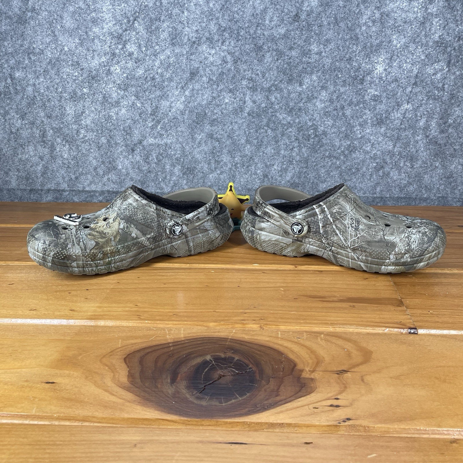 Crocs Classic Lined Realtree Edge Clogs 205377-280 Womens Size 7 Mens Size 5