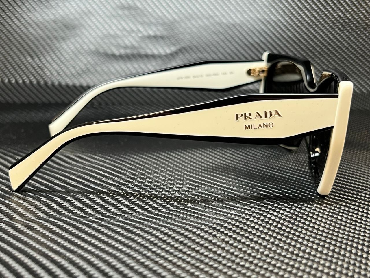 PRADA PR 15WS 09Q5S0 Black Talc Dark Grey 54 mm Women’s Sunglasses