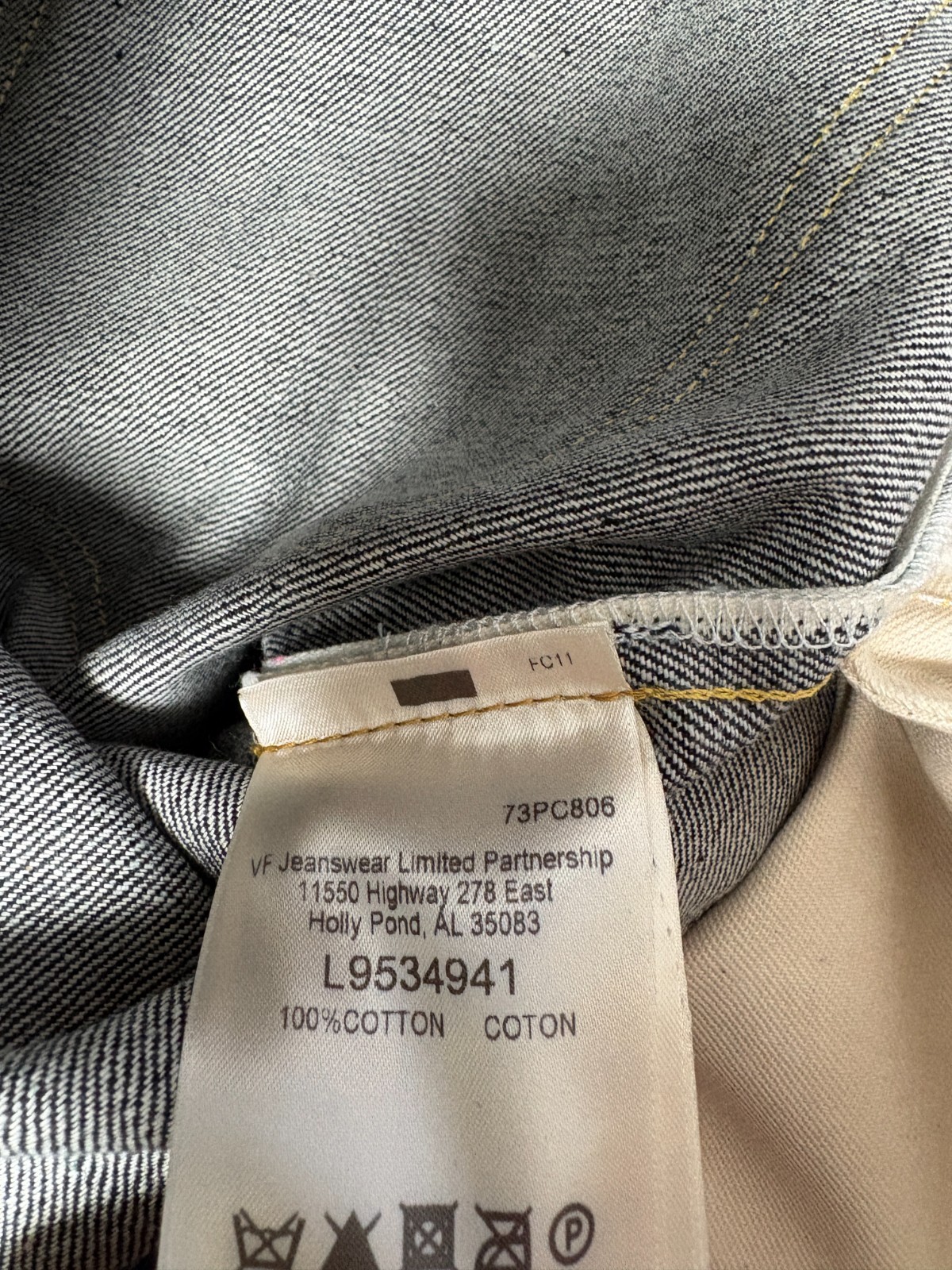 Authentic Lee 101Z Japanese Selvedge Denim Jeans Dry Indigo Made Italy 29×32 NWT