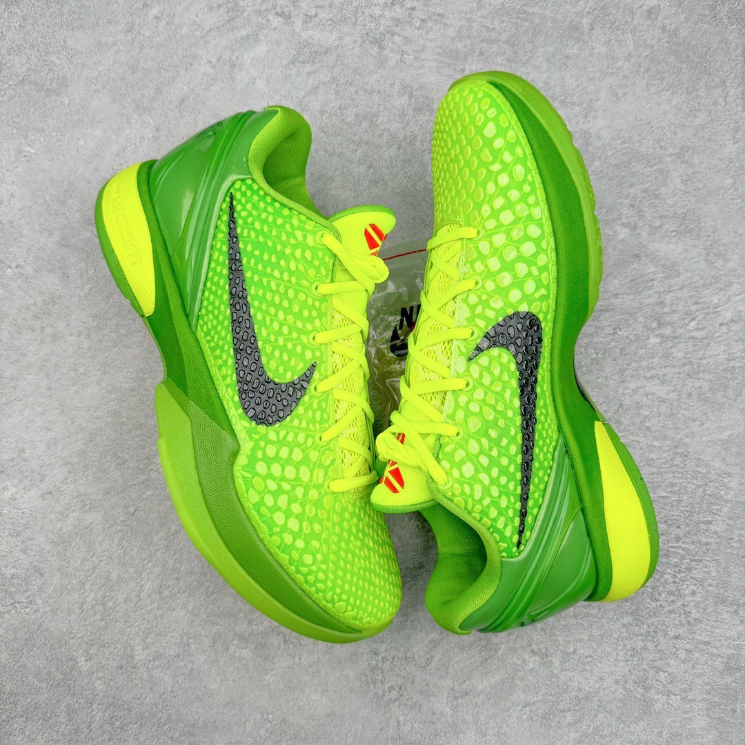 Nike Zoom Kobe 6 Protro “Grinch” CW2190-300 Men’s Basketball Shoes Green Grinch