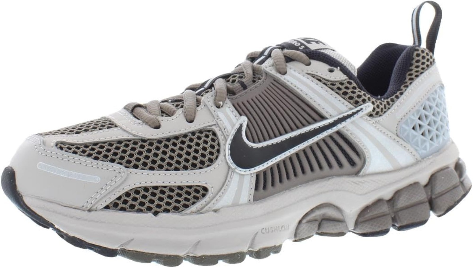 Nike Vomero 5 GS Boys Shoes Size 5.5, Color: College Grey/Black/Cave Stone – Col