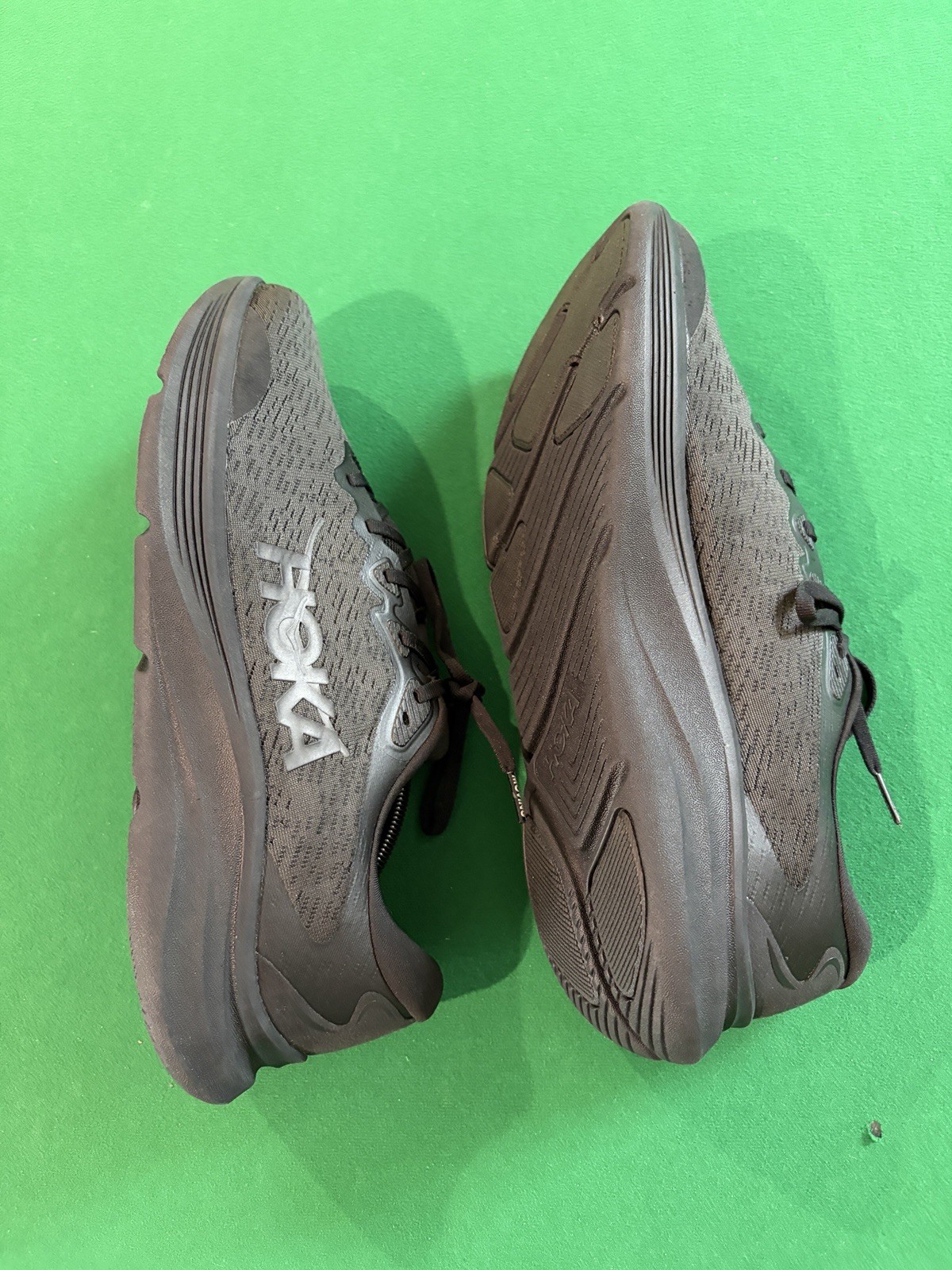 Hoka One One Solimar 2 Men Size 12.5 2E Black Running Sneakers Shoe 1177330 BBLC