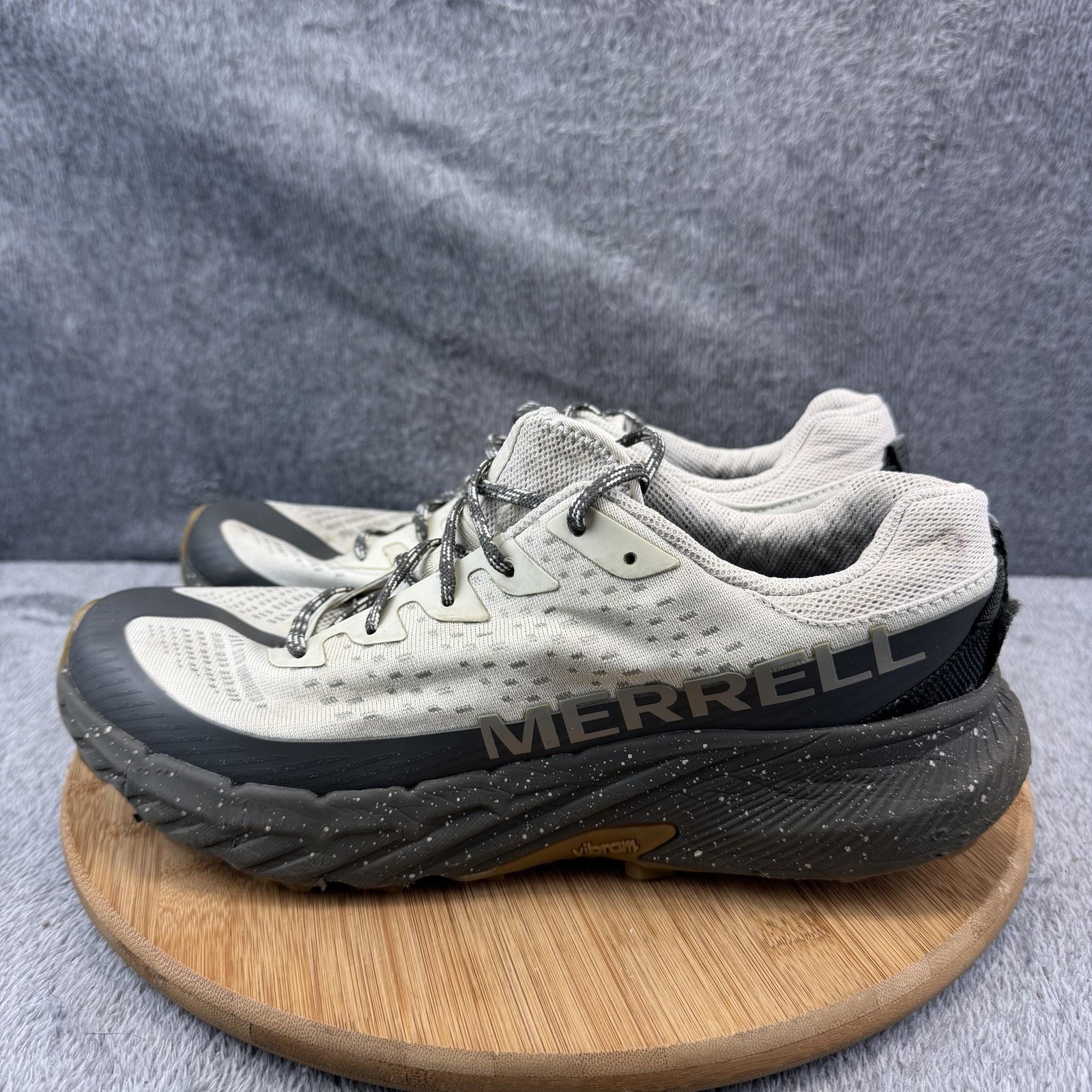 Merrell Agility Peak 5 Shoes Mens Size 10 Gray Trail Running Sneakers J068697