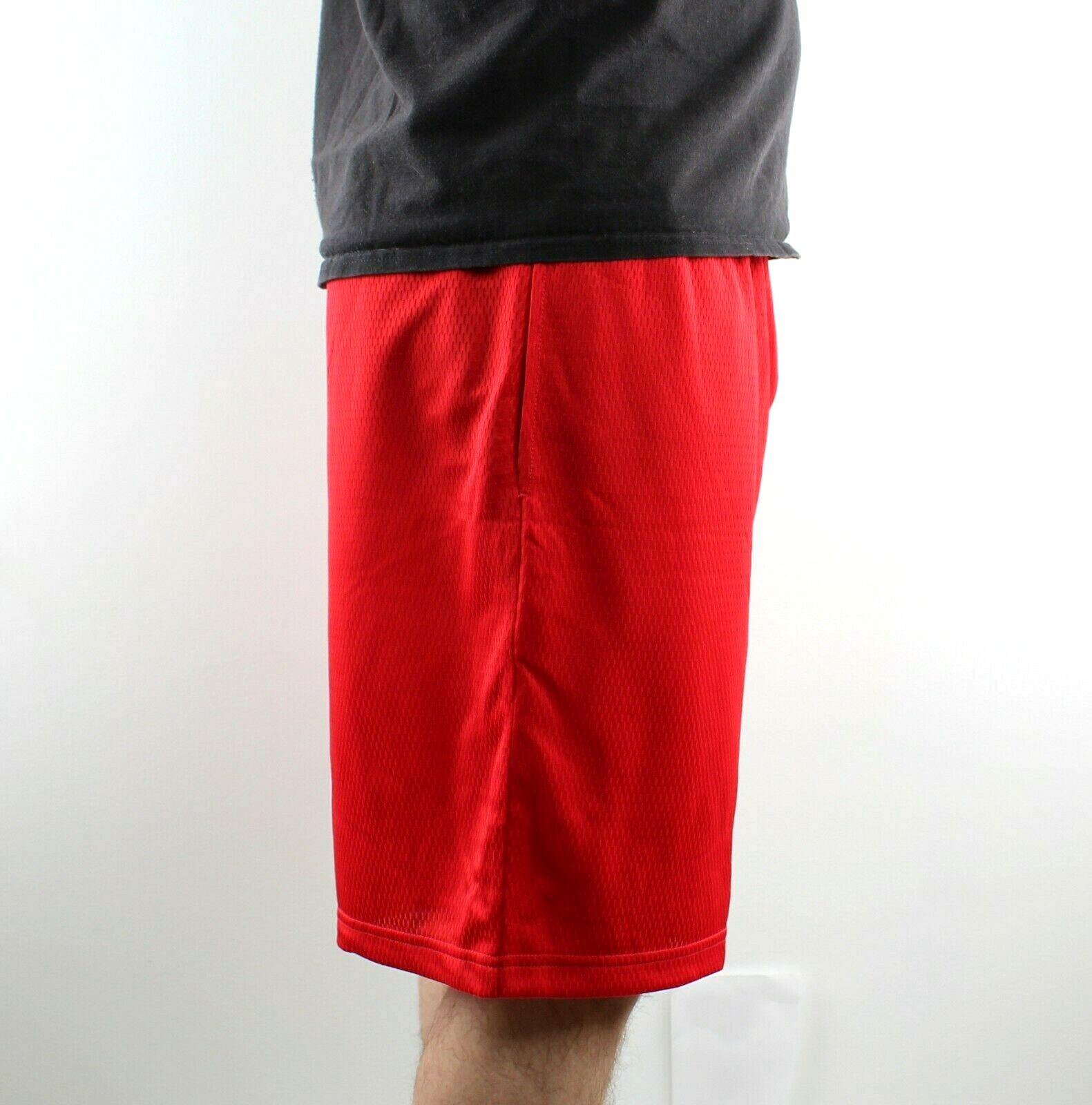 Men’s Gym Basketball Shorts Athletic Workout Active Mesh Short with 2 Pockets