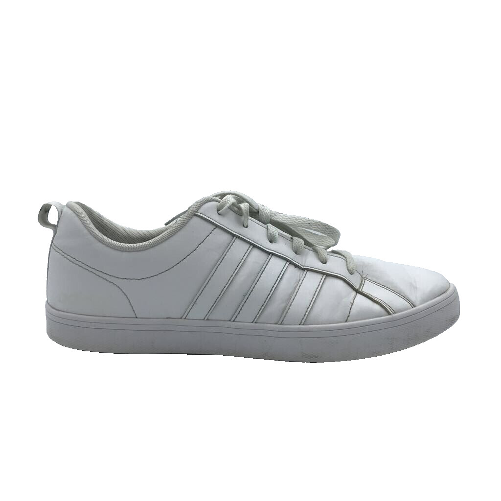 Adidas Womens Neo Vs Pace Sneaker Shoes White DA8799 Lace Up Low Top Leather 10M