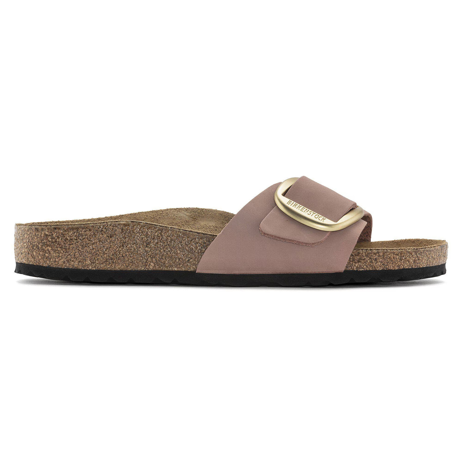 Birkenstock Madrid Big Buckle Nubuck Leather Old Rose Women’s Shoes EU37-41