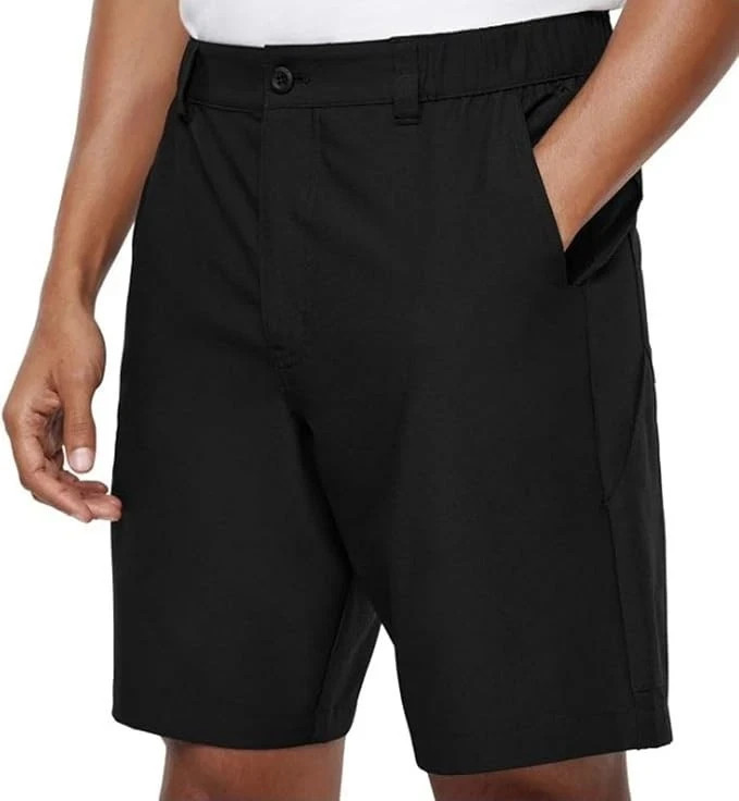 NEW Men’s Eddie Bauer Black Lightweight Flex Waist Tech Shorts Size XLarge