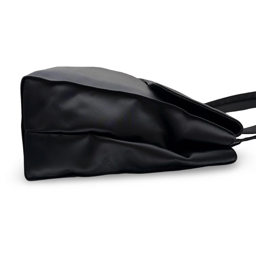 Sazaby Y2K Black Nylon Shoulder Bag Tote Japan Used 0713994