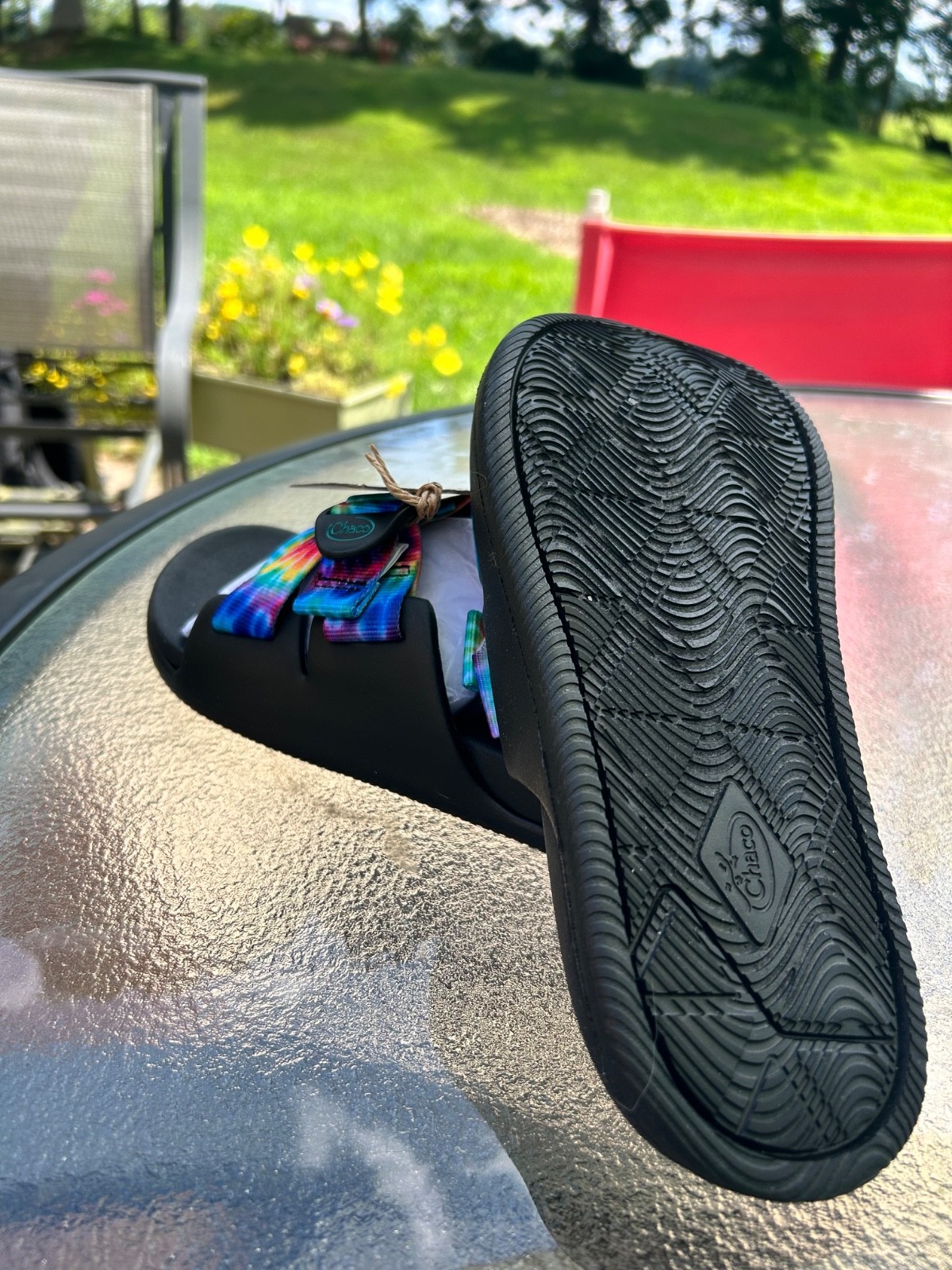 Chaco women’s Chillos slides size 7