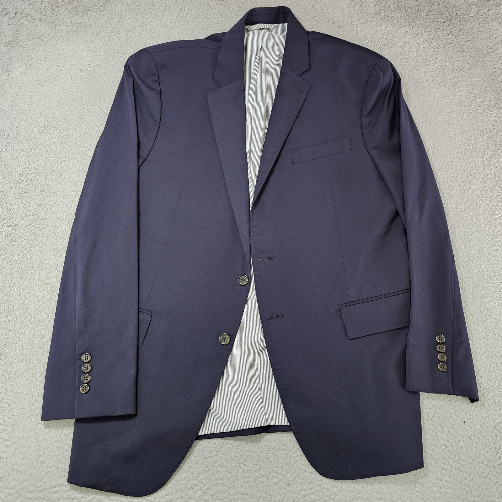 Todd Snyder Blazer Mens 44R Blue Wool Mayfair Fit Two Button Sport Coat Canada