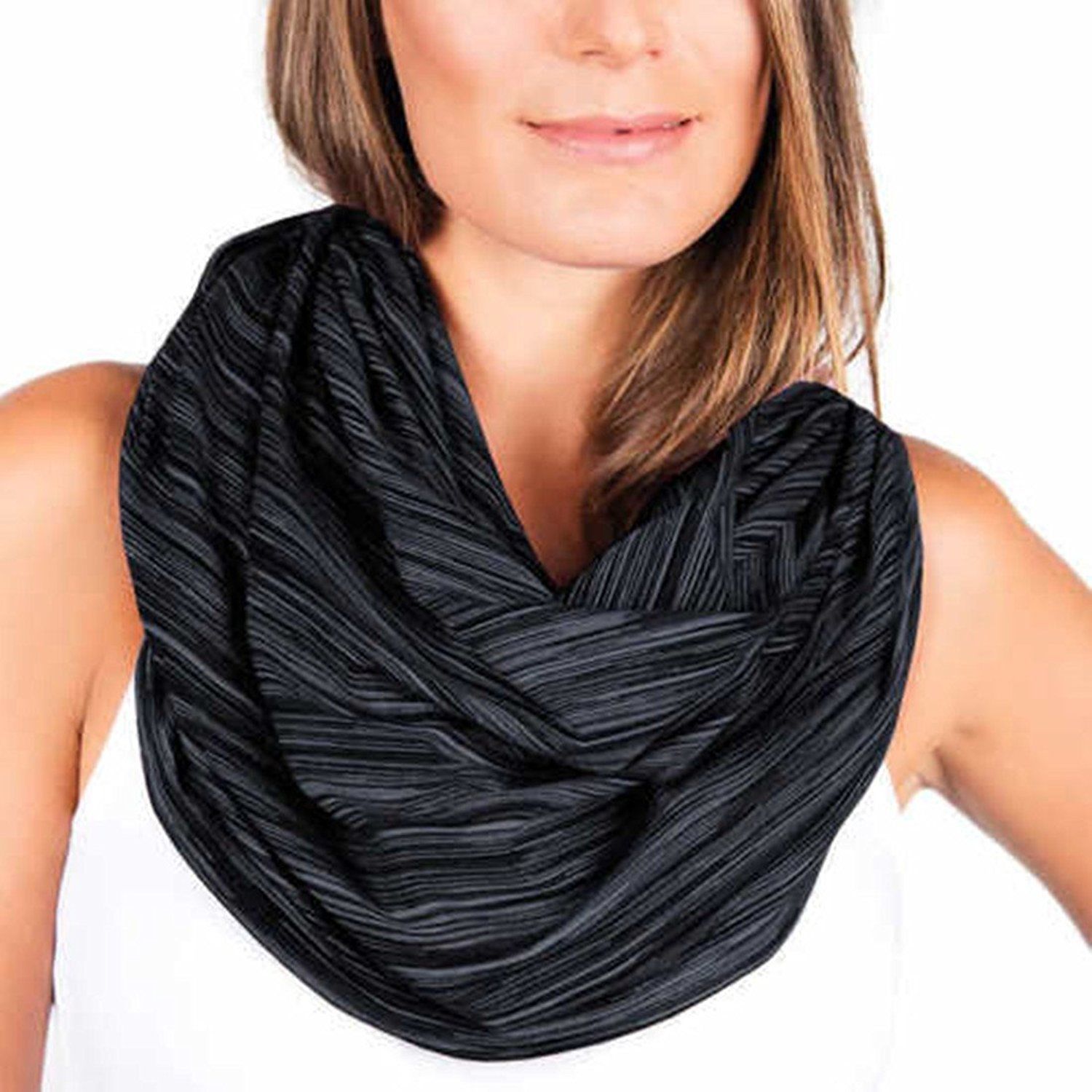 Champion Women’s Lightweight Snap Scarf – Color Varies