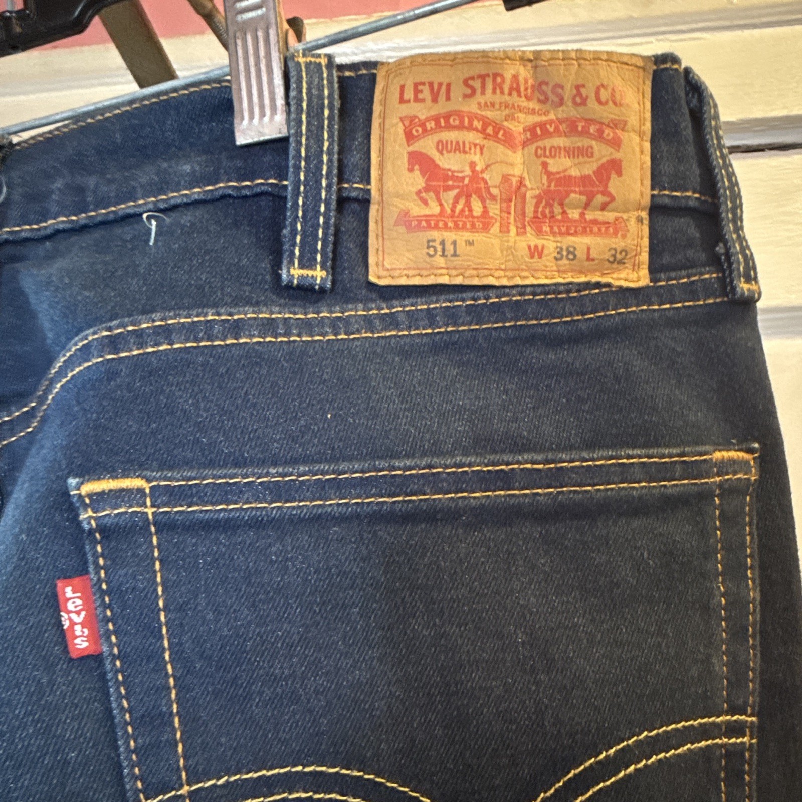Levi’s 511 Men’s Denim Jeans Slim Fit Dark Wash