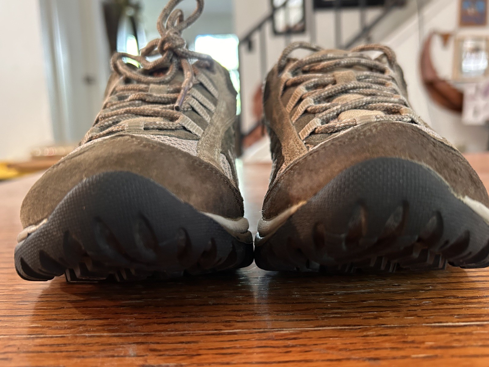 Merrell Siren Ventilator Womens 6.5 Desert Sage Hiking Shoes Vibram Low Top