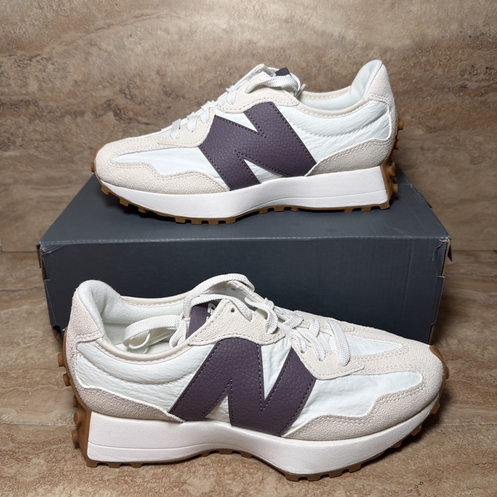 Womens Size 6.5 New Balance New Balance Womens 327 Linen Dark Ice NBY WS327FTC