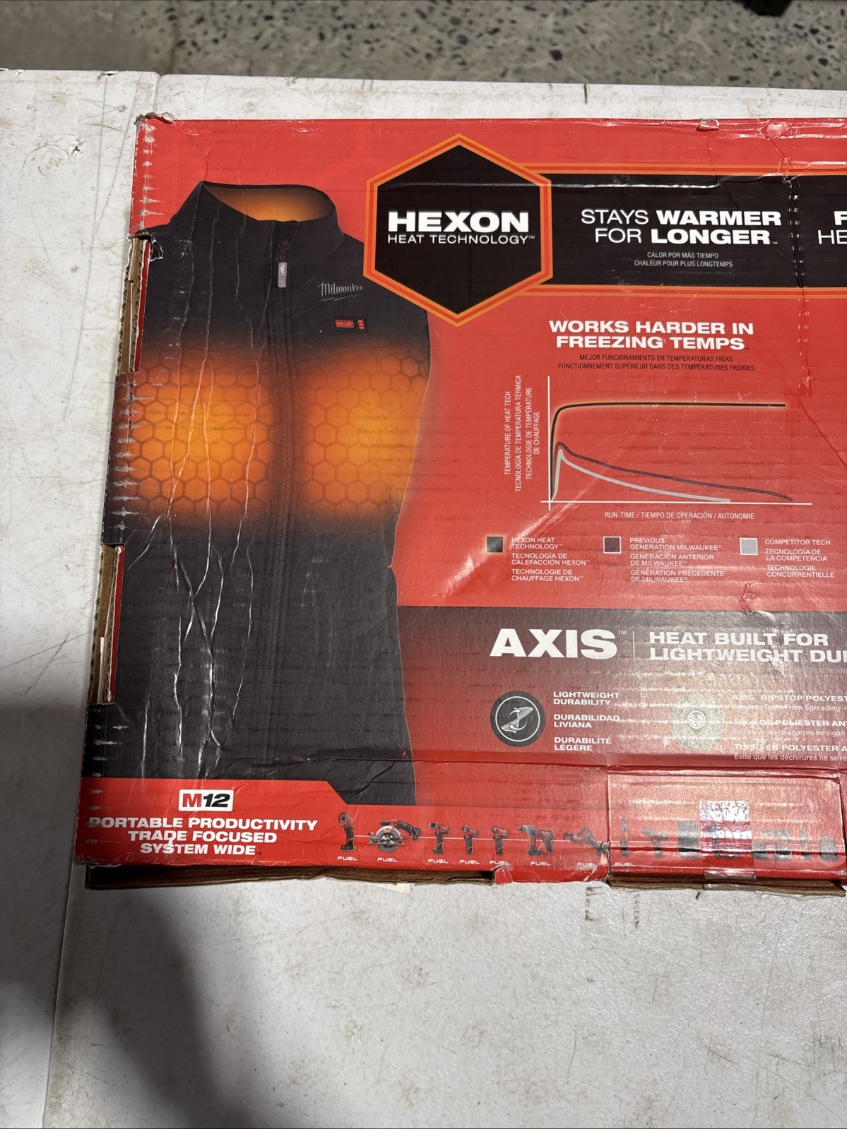 Milwaukee M12 Heated Axis Vest (F300B-20L)
