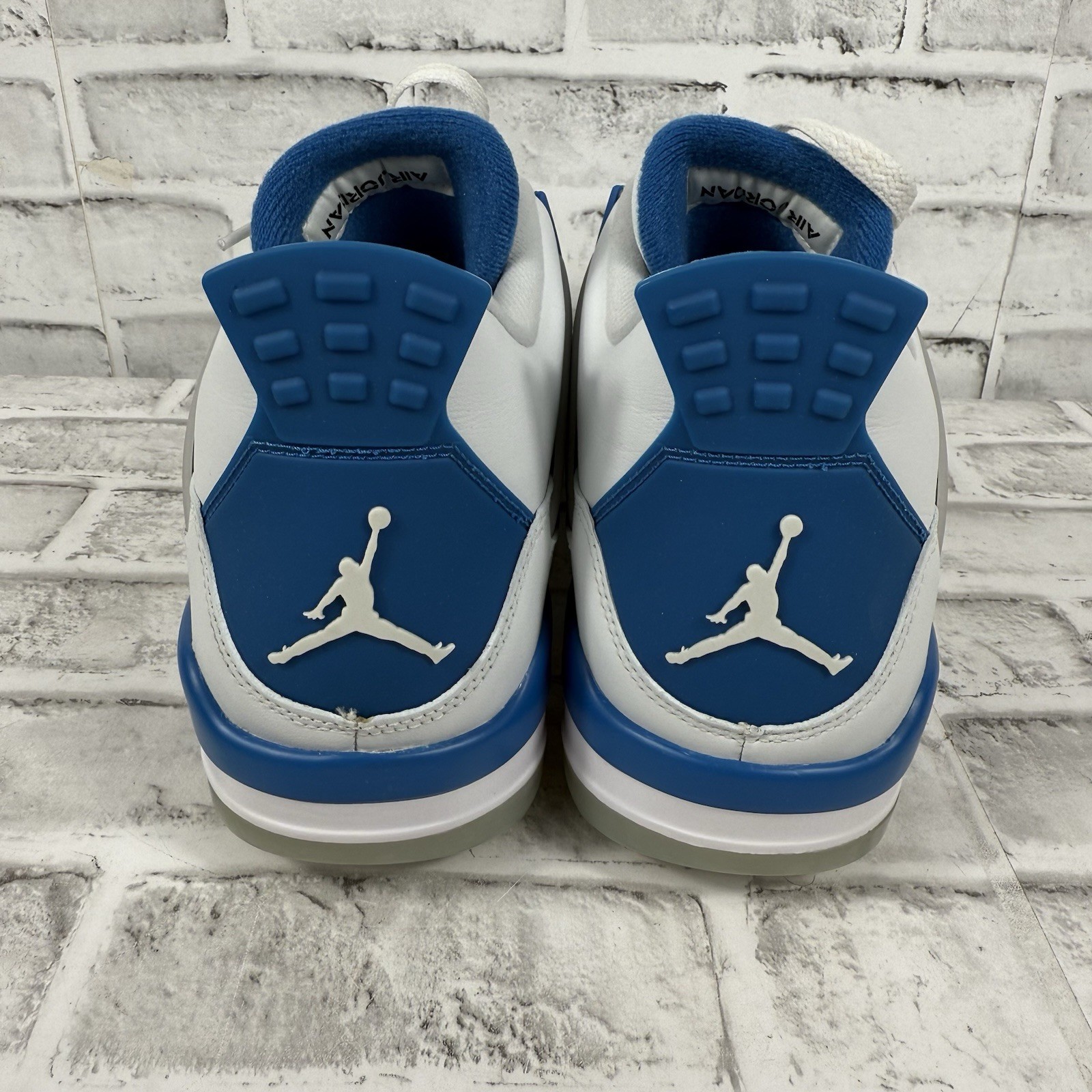 Nike Jordan 4 IV Retro Military Blue Golf Shoes Mens Sz 13 CU9981-101 Brand New