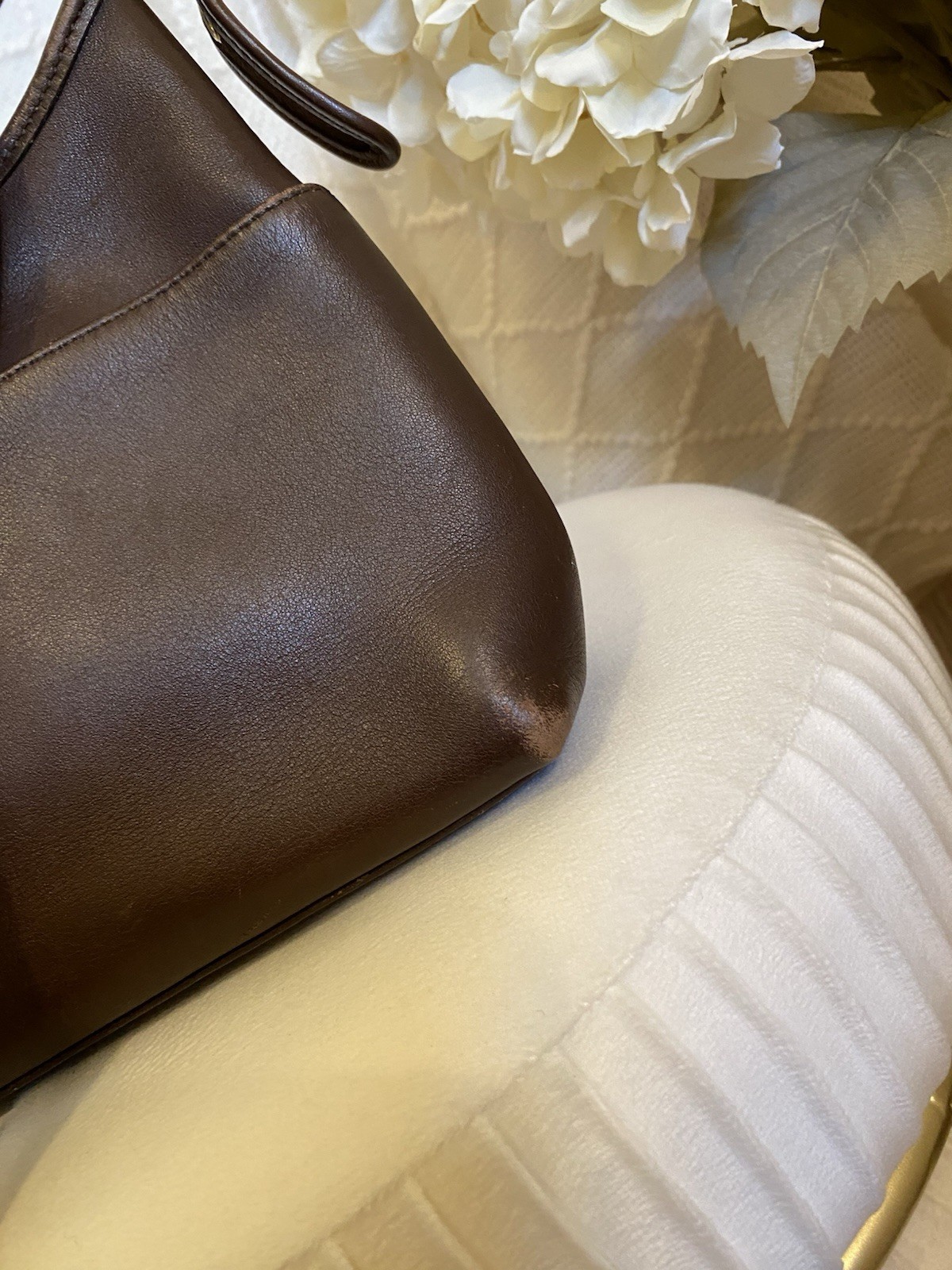 Coach Women’s Legacy Dark Brown Leather Hobo Shoulder Bag Costa Rica 9136 Good!