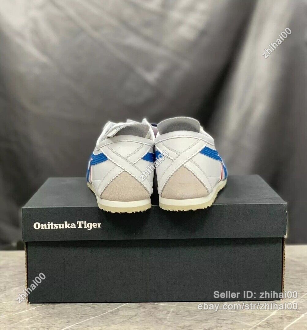 Onitsuka Tiger MEXICO 66 White/blue Sneakers Unisex 1183C102-100 Athletic Shoes