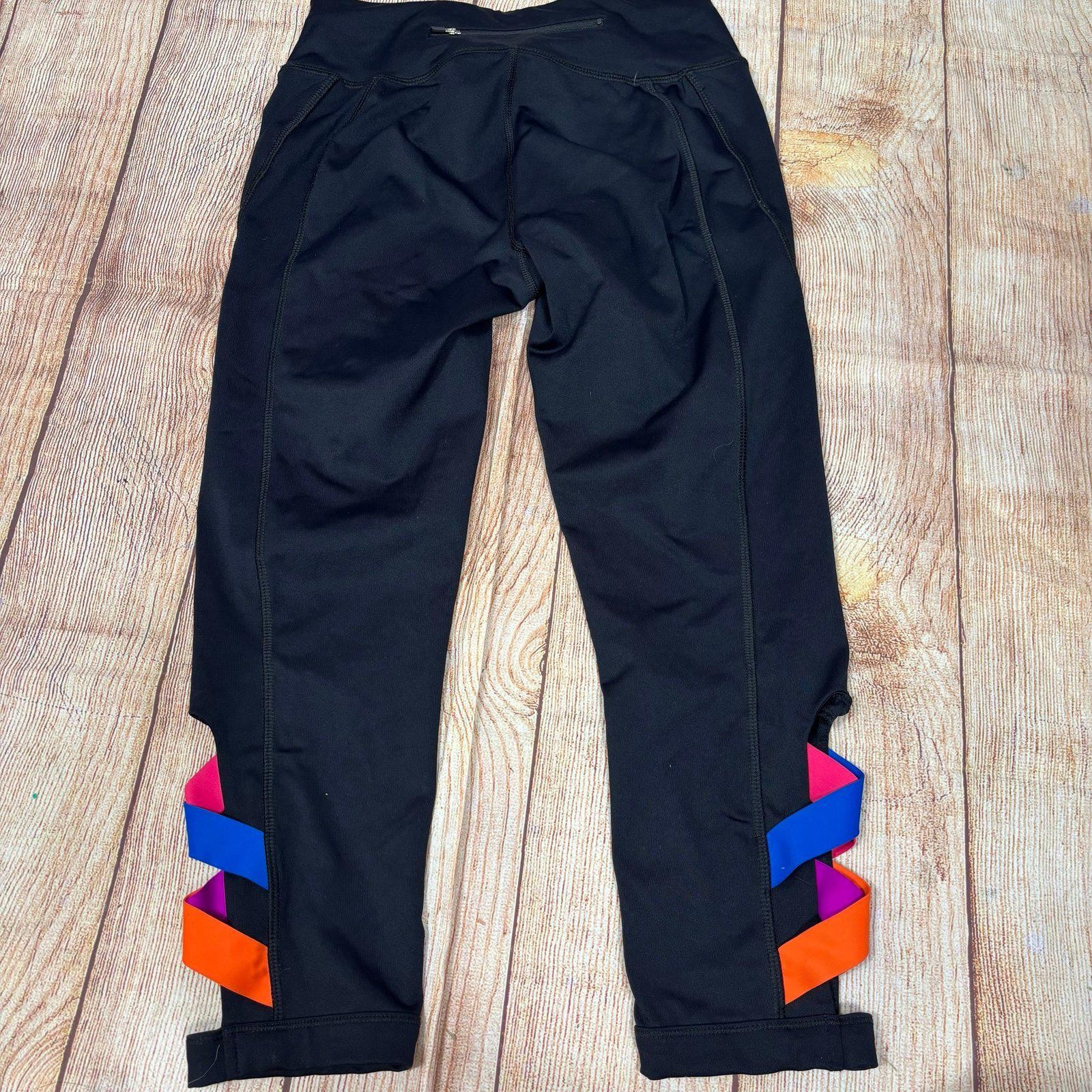 FILA Sport Women’s Leggings with Colorful Sides Size XS