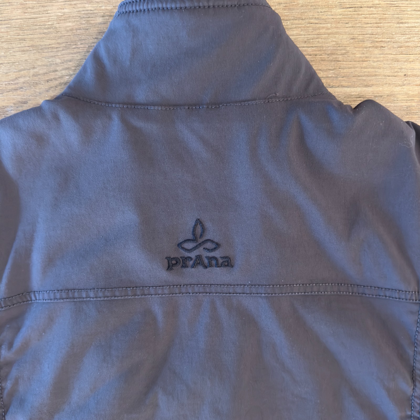 Prana Charcoal Insulated Field Jacket-Men’s Size M-Grey-Heavyweight-Stand Collar