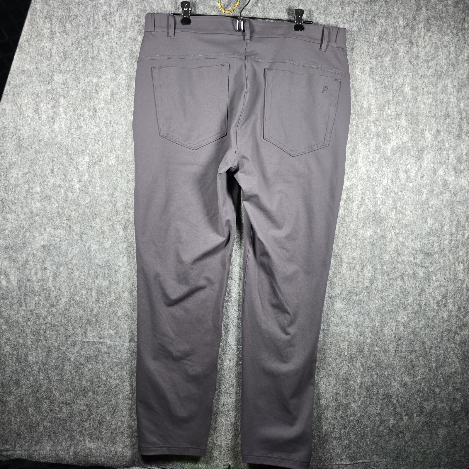 Public Rec Pants Mens 33×28.5 Gray Dealmaker Workday Five Pocket Chino Preppy