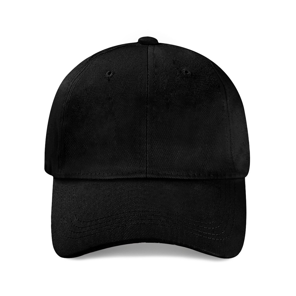 Personalized Custom Logo Baseball Cap Unisex Adjustable Hat Multiple Color