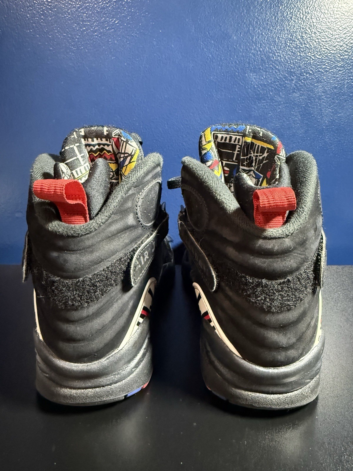 2023 Air Jordan Retro 8 “Playoff” Youth Size 6.5 – Authentic – No Box – Damage
