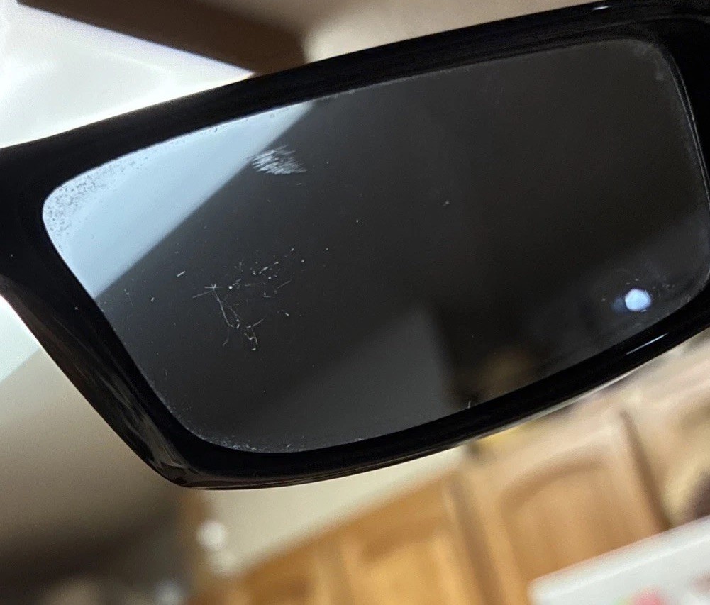 Cooper Sunglasses (Italy) Men’s/Black Frames/Lenses, Some Scratches Due to Wear