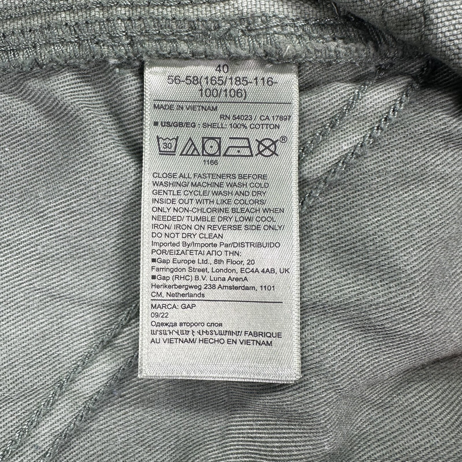 GAP Carpenter Shorts Mens 40 Twig Green Utility Canvas Hammer Loop Workwear