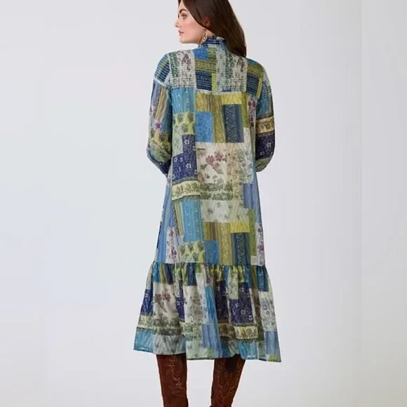 NWT DOUBLE D RANCH Elsa Dress Size X Small