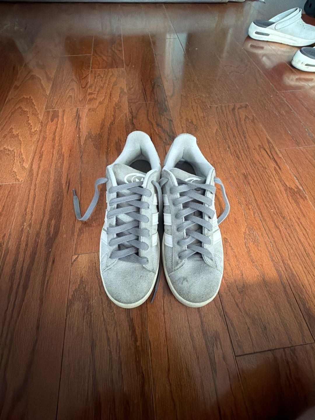 Adidas Campus 00s Grey White Sneakers Size 10