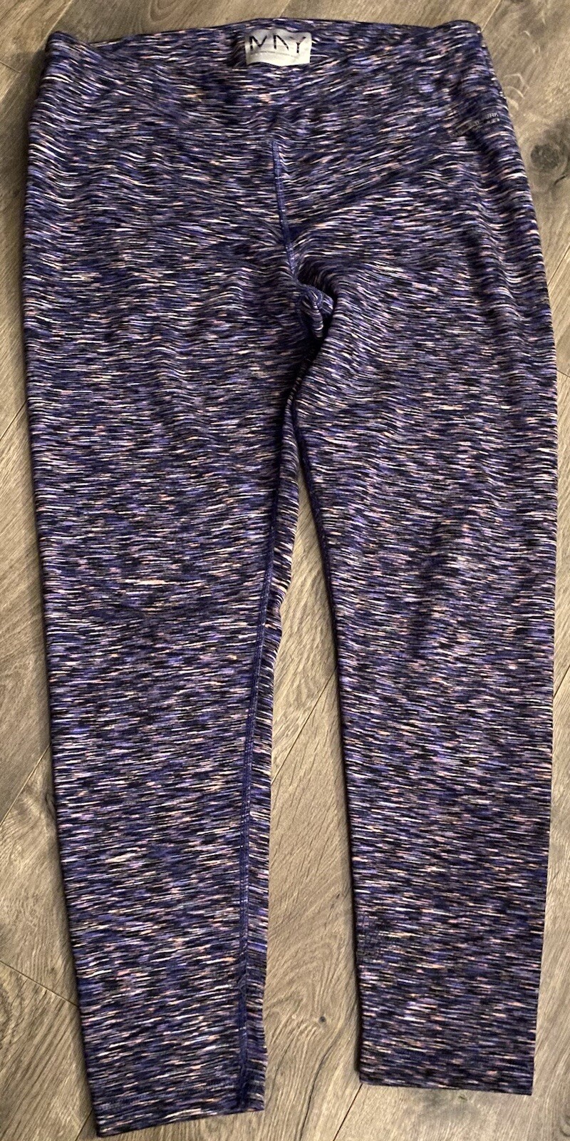 MARC NEW YORK ANDREW MARC PURPLE Pink CAPRI YOGA STRETCH PANTS Sz L W30 In26 GUC