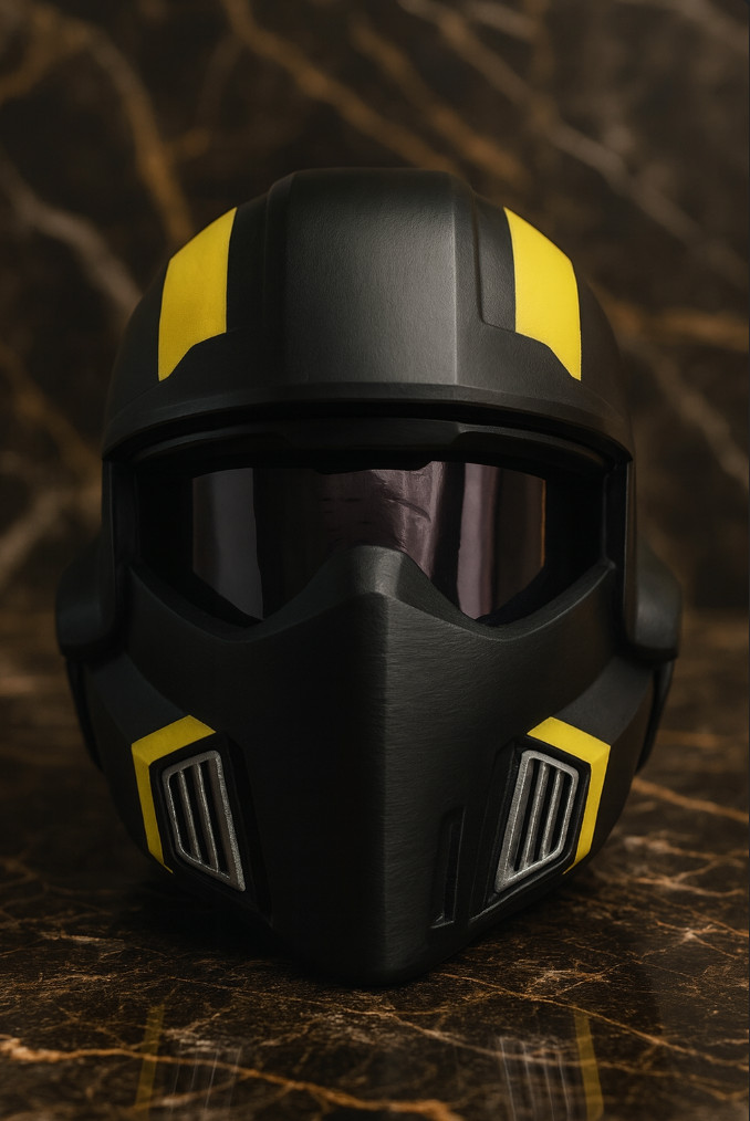 Helldivers B-01 Tactical Helmet Replica – Cosplay Prop