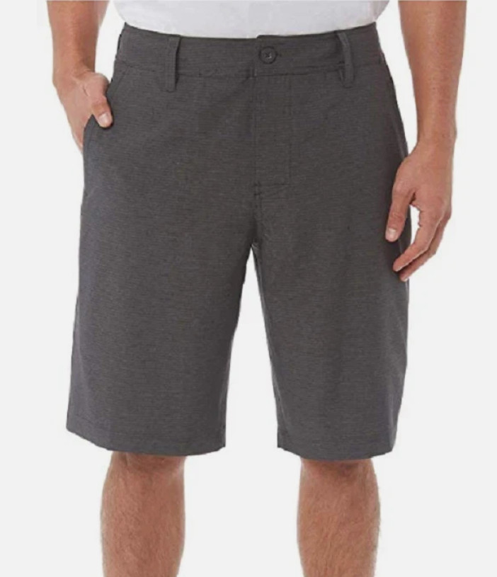 Hang Ten Men’s Everyday 20″ Hybrid Walk Short Gray Size 36