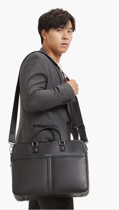 Maverick & Co Delta Leather Briefcase