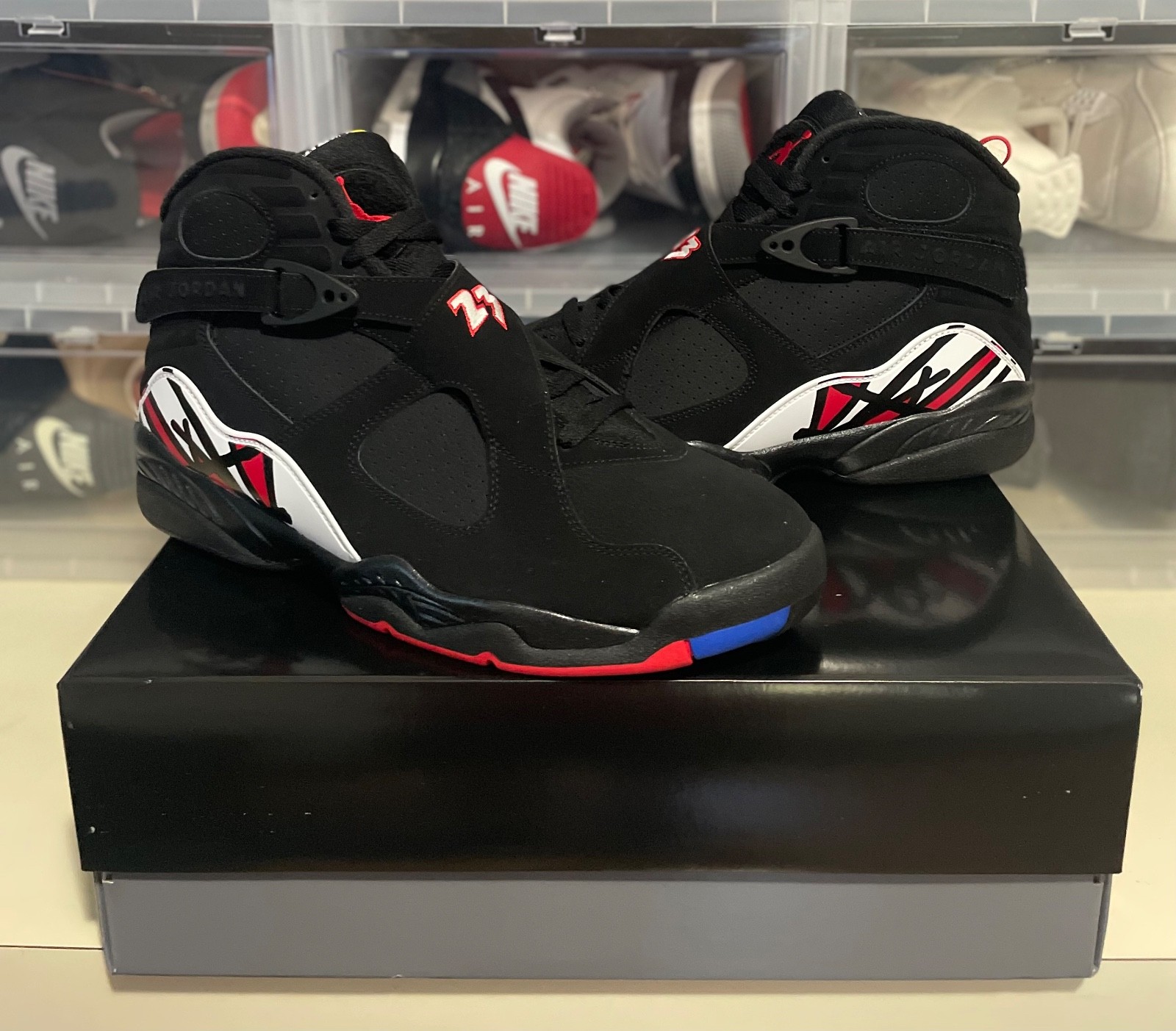 Size 12 – Jordan 8 Retro “Playoffs”