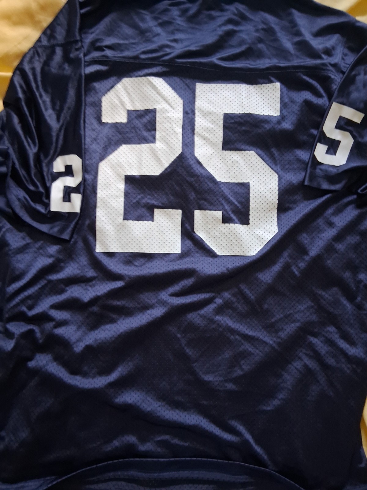 Nike PSU Men’s Football Mesh Jersey #25 Warner SEAHAWKS 3XL V-Neck Short Sleeve