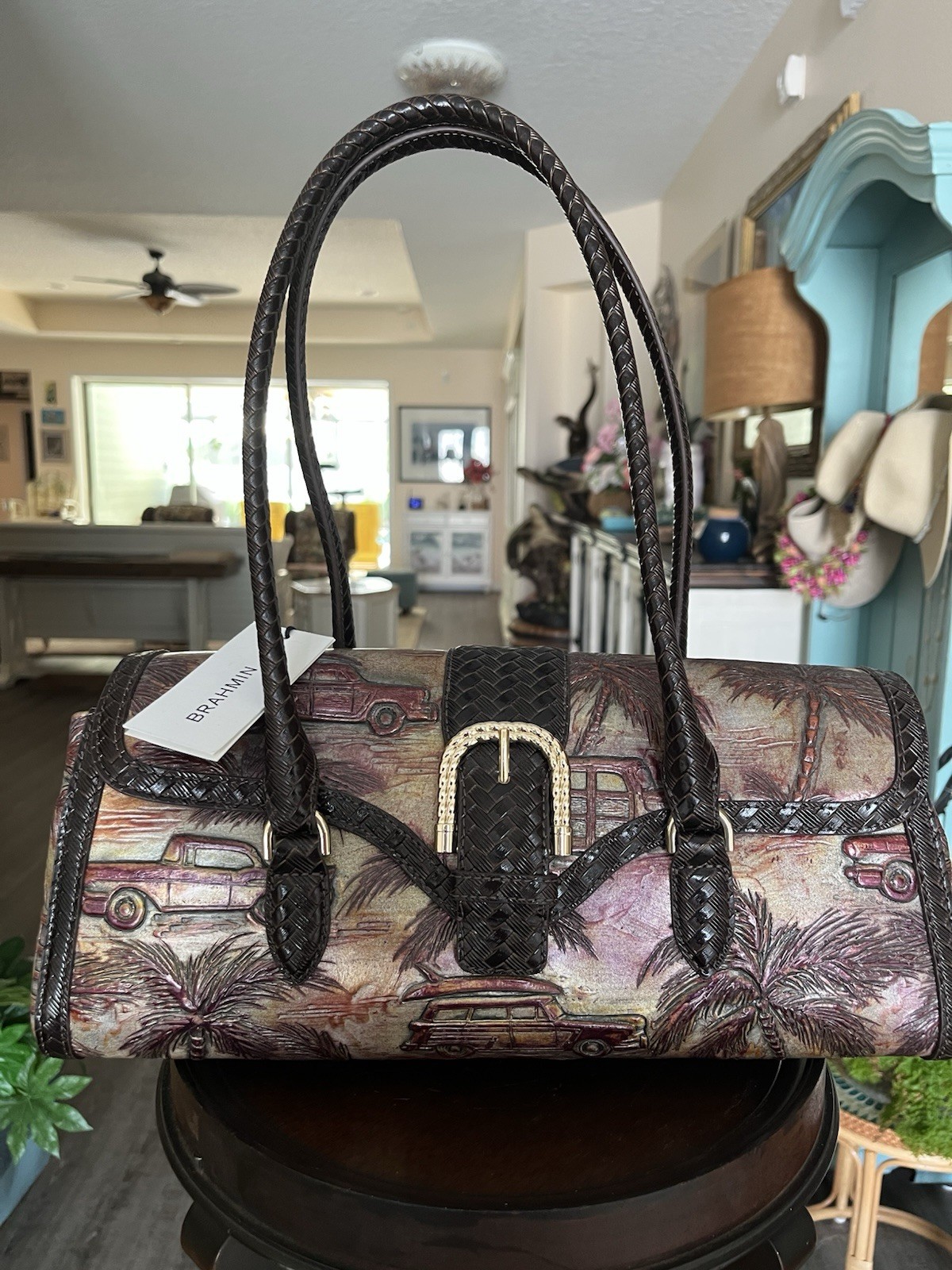 Brahmin NWT Dayan Multi Copa Cabana 🛻🌴 Shoulder Bag