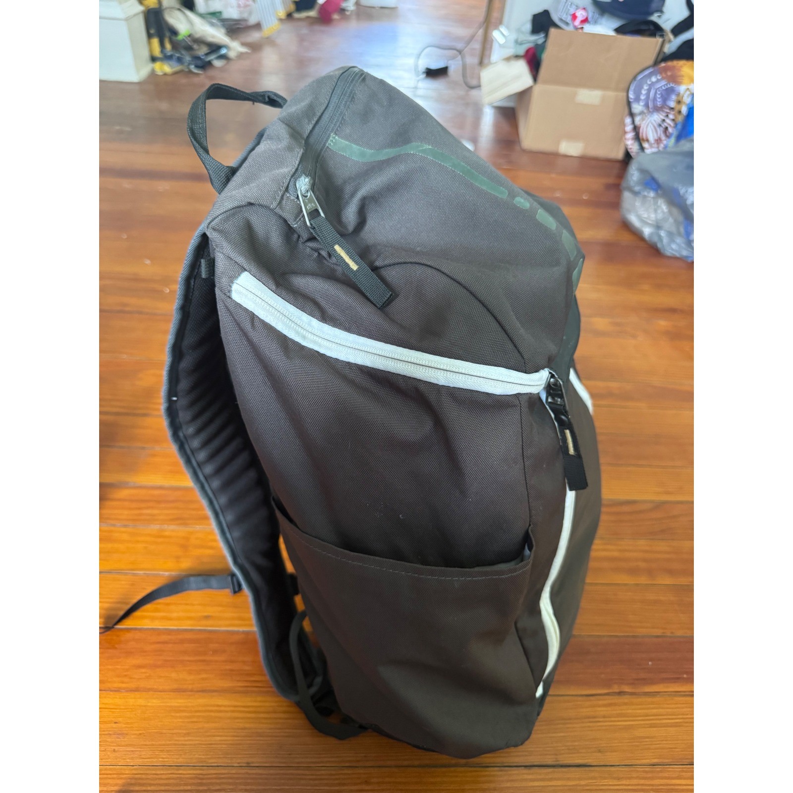Nike Hoops Elite Pro Basketball Backpack Black Silver Quad Zip BA5554-011