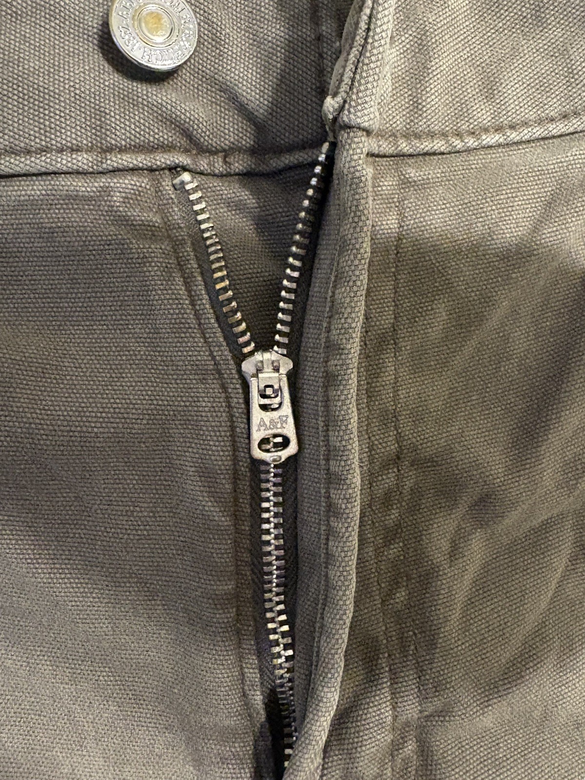 Abercrombie & Fitch Men’s Athletic Loose Workwear Pants (Brown, 34×30)
