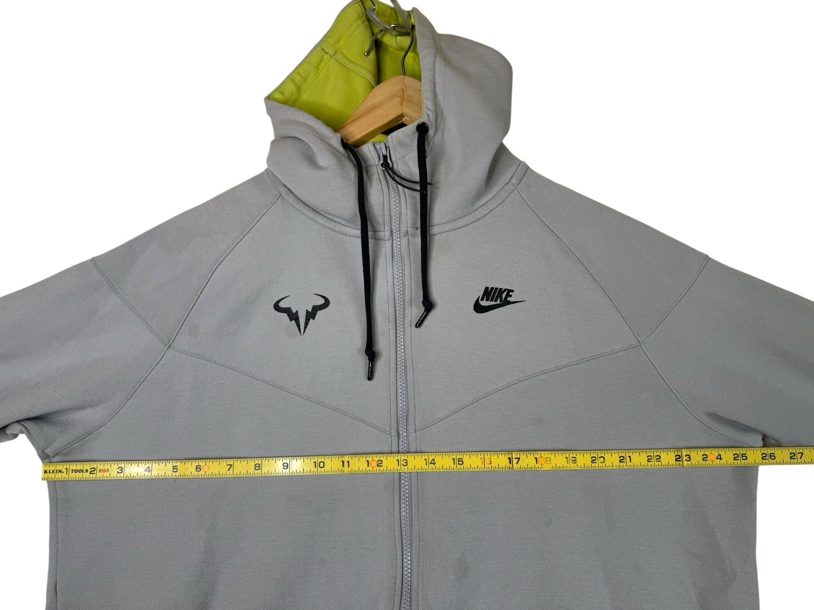 Nike Premier Rafa Hoodie Jacket Wolf Grey 644733-012 Men XL 2015 Australian Open