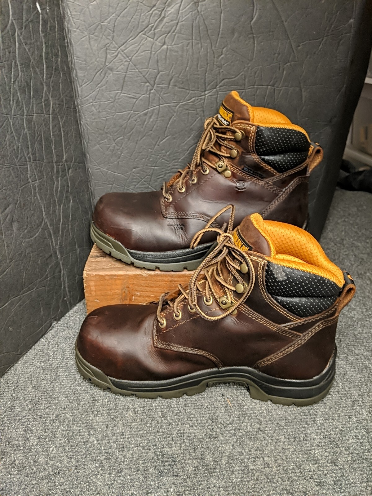 Carolina Men’s Waterproof Composite Toe Work Boot CA1620 Size8m Free Returns